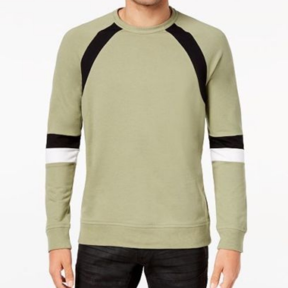 Men's Colorblocked long sleeve Sweatshirt $55